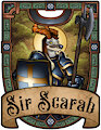 Sir Scarab Badge Art by Dbruin