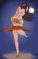 Tambourine Mousegirl SFW by paullucas
