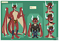 Partial Reference Sheet: Vincent by Crocdragon