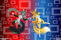 Renavel&nbsp;&nbsp;y Rengalmon by Crushtar