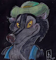 WOLF HOBO by ChesterCARTOON