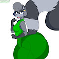 Ophelia the Raccoon 2 by Habbodude