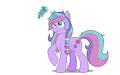 Glitter refined mane