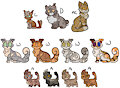 Warrior Clan Adopt [OPEN] by Werewolfbusiness
