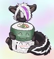 Skunk sushi by Requiem