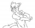 ANIMATION GIFTART: HAAAA~DOKEN!  by kuroookamitsume