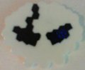Wearable Pixel Art - Yoko Littner's Hair Barrette