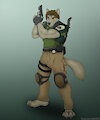 Comm for Byakko110 - Chris Wolffield by Rahir