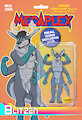 Megaplex'25 - Toy Badge - Blitzen (Front)