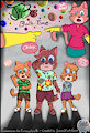 J&B's Bath-time Comic Cover by SomeStickyGoo