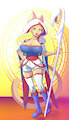 Sun Healer Leona by Yoseisan by UnusualUnity