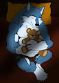 Werewolf and Teddy by wielder13
