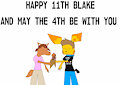 Momoko Celebrates Blake's 11th Birthday by MegaManstitch87