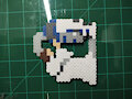 Minimalist "Help Me Obi wan, your my only Hope" Perler by ryuuiaryuusei