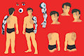 Pooya 'Homa' Darvishi body illustration