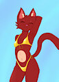 Golden Week Kitty by nsfwandkitty