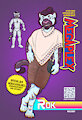 Megaplex'25 - Toy Badge - Rok (Back) by Gebji