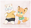 An unlikely duo by ErickYanjiro