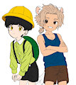 "Souta and Fujimaru" by Wally Darling by TiberiusPonificus