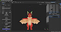 Apple Bat by BunnyMellow