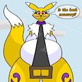 Leashed Renamon