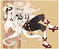 Kitsune dude by Lizabuguwu