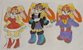 Cream as Sonic Prime Girls by PrincessShannon