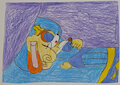 Sleeping Bunny Blue Version by PrincessShannon
