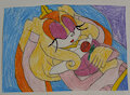 Sleeping Bunny Pink Version by PrincessShannon