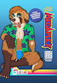 Megaplex'25 - Toy Badge - Gebji (Back) by Gebji