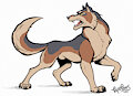 Wolfy by PapuPaws