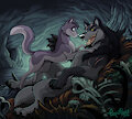 In Bandit's Lair by PapuPaws