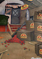 [BG] Sunset Sarsaparilla: The Loading Area by MachineWithSoul
