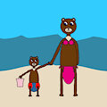 Beach day.