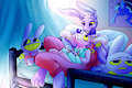 cuddling in bed by BardoEnKrisis