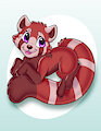 Little Red Panda by StellaKittyArt
