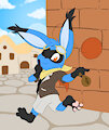 Joey the Moogle Thief by Sparkythechu