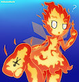 Fire Elemental Sprite Stomp by ChthonianBeetle