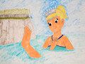 Humanized Mermaid #15 by MrRoseLizard