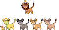 Lion Pride Adopt [OPEN]