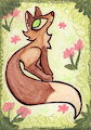 The fox by WispyVixen