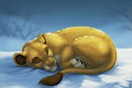 Sleepy lion by LionGuardJohn