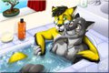 Bath Time by Jackaloo