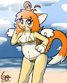 Tala Golden Bikini by BlackSquirrel