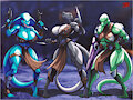 Cycloid babes by antcow