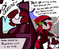 queen majesty and crimson clover interaction - 2 by 1upGobbo