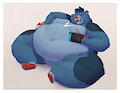 Gaming Fatass by HunterStirling