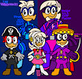 The Vanderquacks (Superhero Alter-Egos)