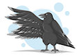 Commission Crow by fennekfuchs