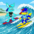 Bunfriend Ninja And Alex Having A Great Time Together As Best Friends by BunfriendNinja